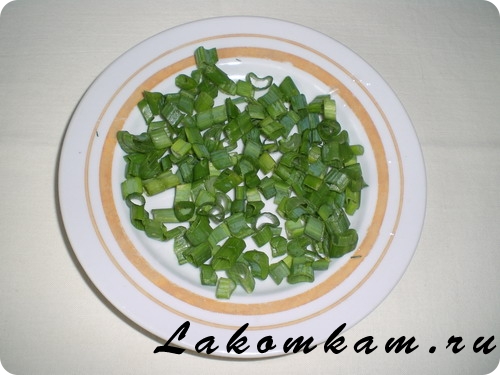 Салат из зелени Похудей-ка