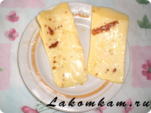 Закуска Сосиски в сырной шубке