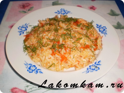 Блюдо из овощей Помидоры с рисом