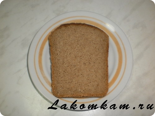 Бутерброд С редисом