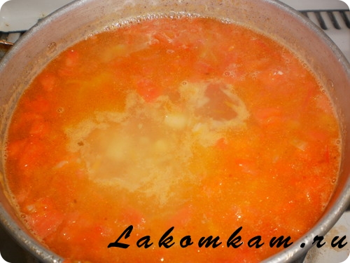 Суп Щи с килькой в томате