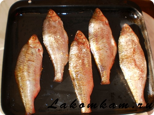 Блюдо из рыбы Рыба в яичной заливке