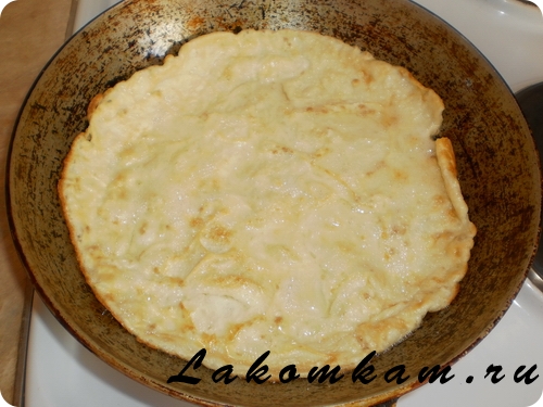 Закуска Двойной омлет с овощами по-сербски