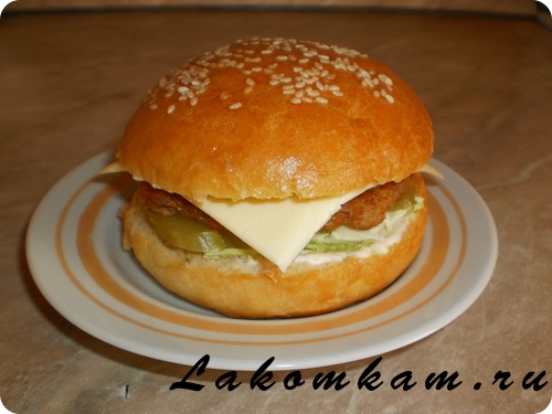 Бутерброды Гамбургеры в домашних условиях