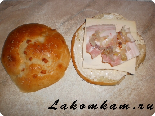 Бутерброды Чикен Бекон