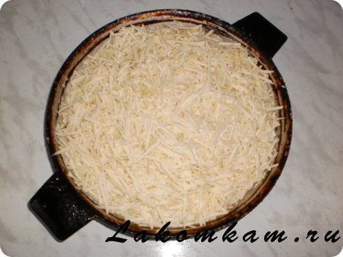 Мучное блюдо Лазанья с фаршем