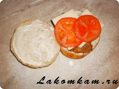Бутерброды Чикен Эмменталь