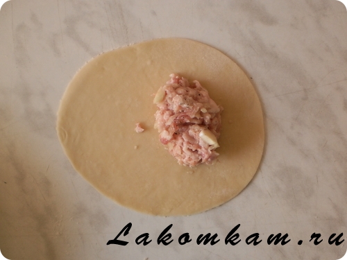 Блюдо из мяса Чебуреки