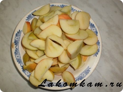 Напиток компот Из арбуза и яблок