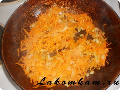 Мучное блюдо Гречневая лапша с креветками