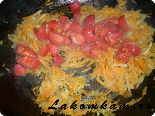 Блюдо из овощей Запеканка из овощей с макаронами