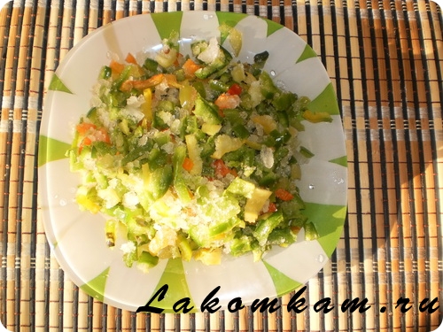 Блюдо из овощей Ханум