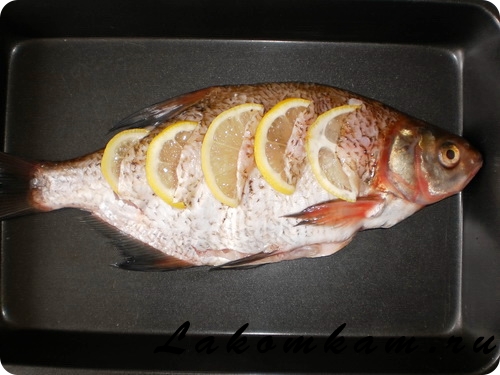 Запеченная рыба по-сицилийски