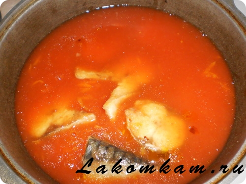 Рыба в томатном соусе