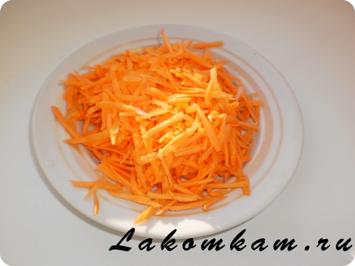 Салат из кольраби с морковью и редькой