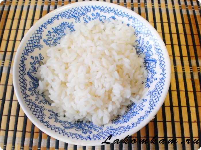 Рыбные котлеты с рисом