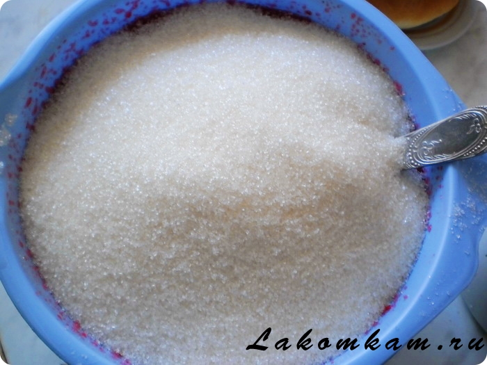 Малина протертая с сахаром