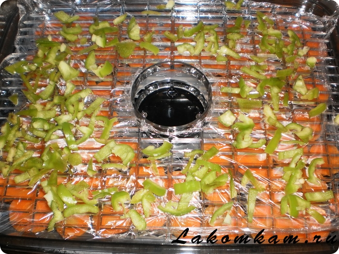 Заготовка суповых овощей в сушилке