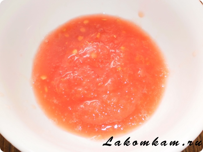 Закуска из баклажанов и помидоров с чесноком Закуска из баклажанов и помидоров с чесноком