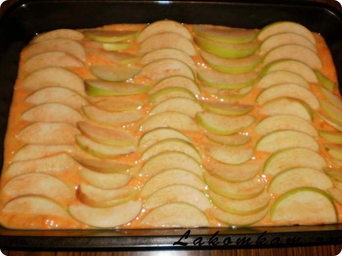 Морковно-яблочный пирог Осень
