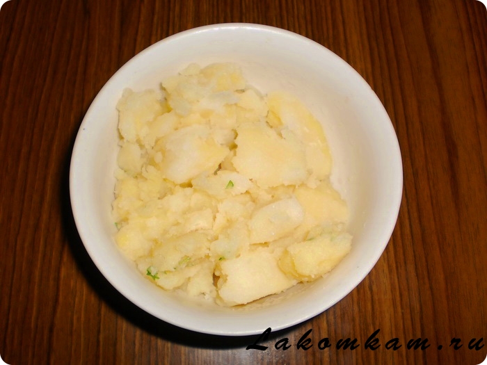 Чебуреки с картофелем