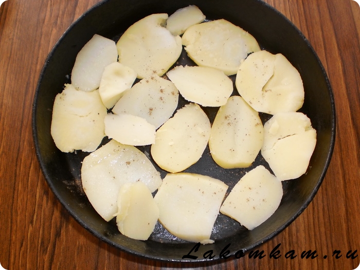 Мусака с картофелем и чечевицей по-молдавски