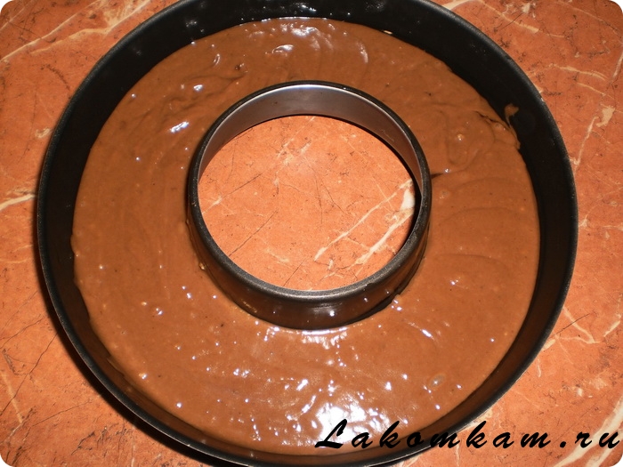 Шоколадный бисквит на кефире