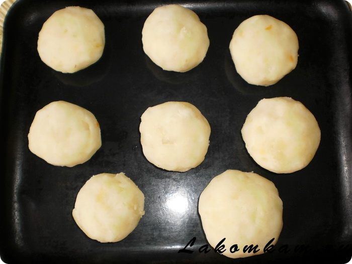 Картофельные шарики-зразы с грибами