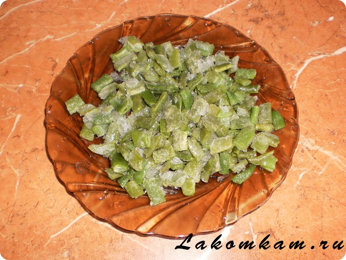 Яичница с фасолью по-кавказски