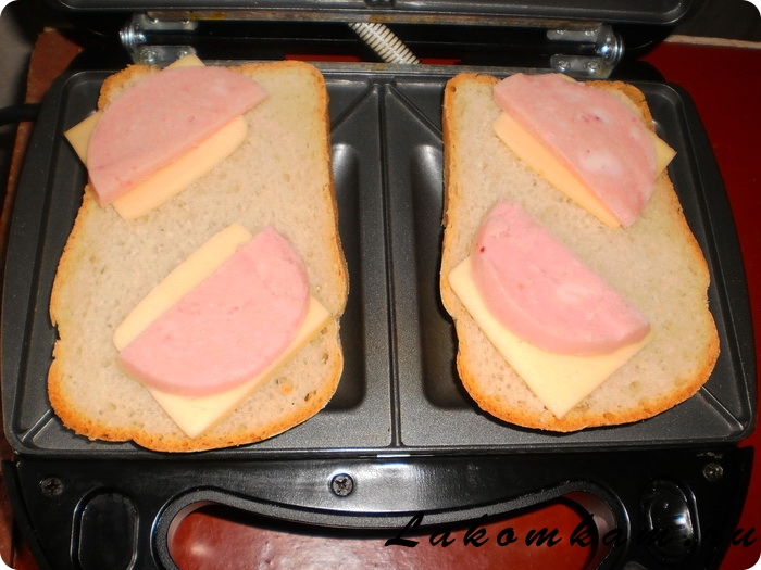 Сэндвичи с обычным хлебом