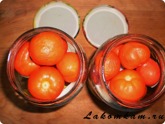 Маринованные патиссоны с помидорами
