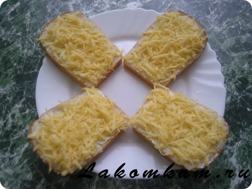 Бутерброды Гренки с сыром