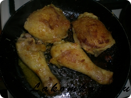 Блюдо из мяса Курица с карри
