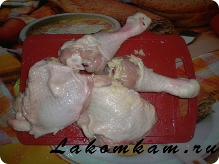 Блюдо из мяса Курица с карри