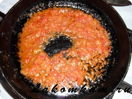 Мучное блюдо Пенне с томатным соусом