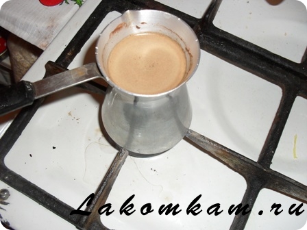 Напиток из кофе Шоко-гляссе