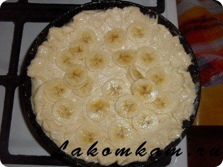 Выпечка Банановый пирог