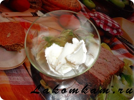 Десерт Черное и белое