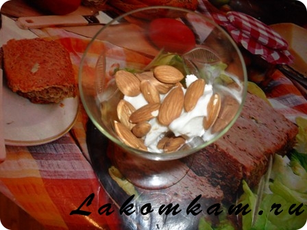 Десерт Черное и белое