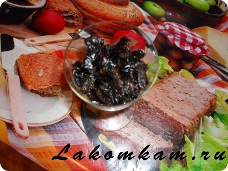 Десерт Черное и белое