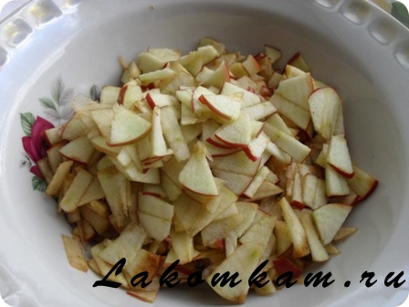 Выпечка Пирог с тыквой, яблоками и корицей