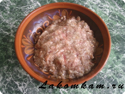 Блюдо из мяса Зразы домашние с рисом