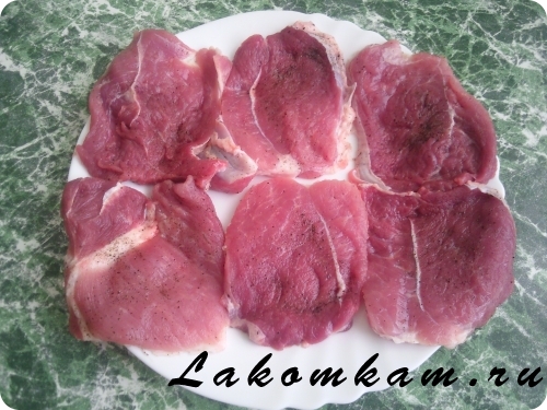 Блюдо из мяса Свинина в кокосовой панировке