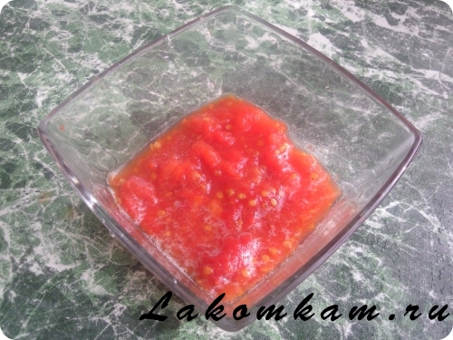 Блюдо из мяса Тефтели в овощном соусе