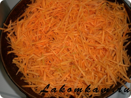 Заготовка Баклажаны с морковью в томатном соусе