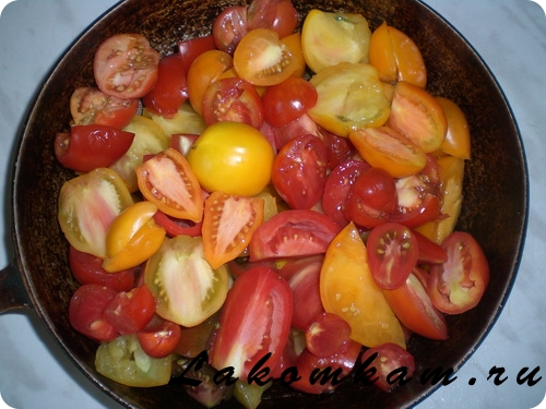 Заготовка помидоры Чудо