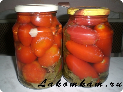 Заготовка помидоры Болгарские