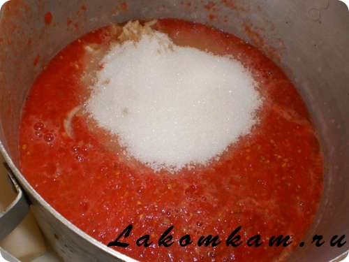 Заготовка кетчуп Помидорка