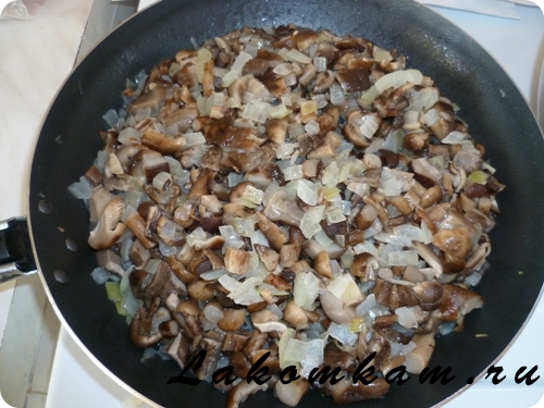 Косичка с картофелем и грибами
