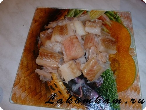 Блюдо из рыбы Рыба тушеная в горшочке